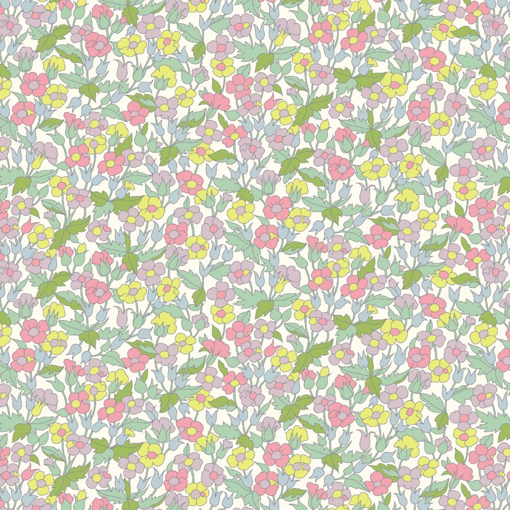 Liberty Quilting Stof fabrics PICCADILLY POPPY 04775941C