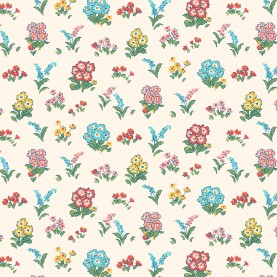 Liberty Quilting Stof fabrics KENSINGTON GARDENS 04775963A Multi