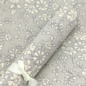 Liberty fat quarters stof fabrics Capel 03633055K grå beige