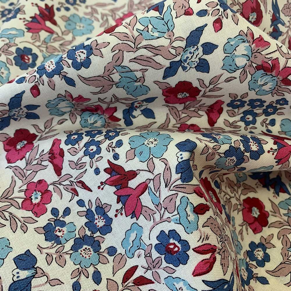 Liberty Quilting Stof fabrics Mamie 04775724C Liberty Quilting Stof fabrics Mamie 04775724C