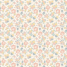 Liberty Quilting fat quarters 45x55cm - Seaside Blossom 01666456C  stof fabrics