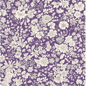 Liberty Quilting Stof - Emily Belle Jewel tone 01666437A - Damson