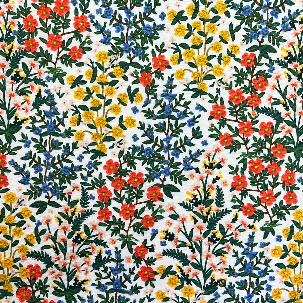 Cotton & Steel stof Rifle Paper Co fabrics blomster
