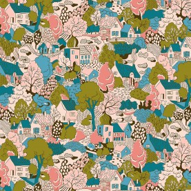 Quilting fat quarters 45x55cm - HEATH VIEW 01666857A