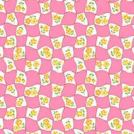 Liberty Quilting fat quarters 45x55cm - PICNIC POSY 01666866B