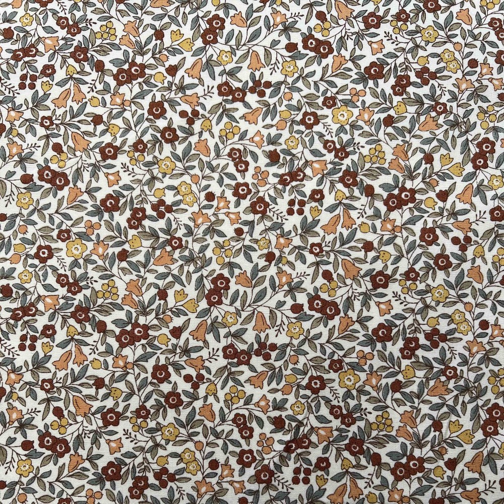 produkt foto af stofstykke precuts til salg stoffet er med blomsterprint og sælges i stykker precuts fat quarters