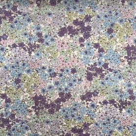 Kobayashi Japansk stof - Poplin bomuld metervarer syning produktfoto stoffet er med blomster print og sælges i metermål Kobayashi Japansk stof - Poplin bomuld metervarer syning produktfoto stoffet er med blomster print og sælges i metermål