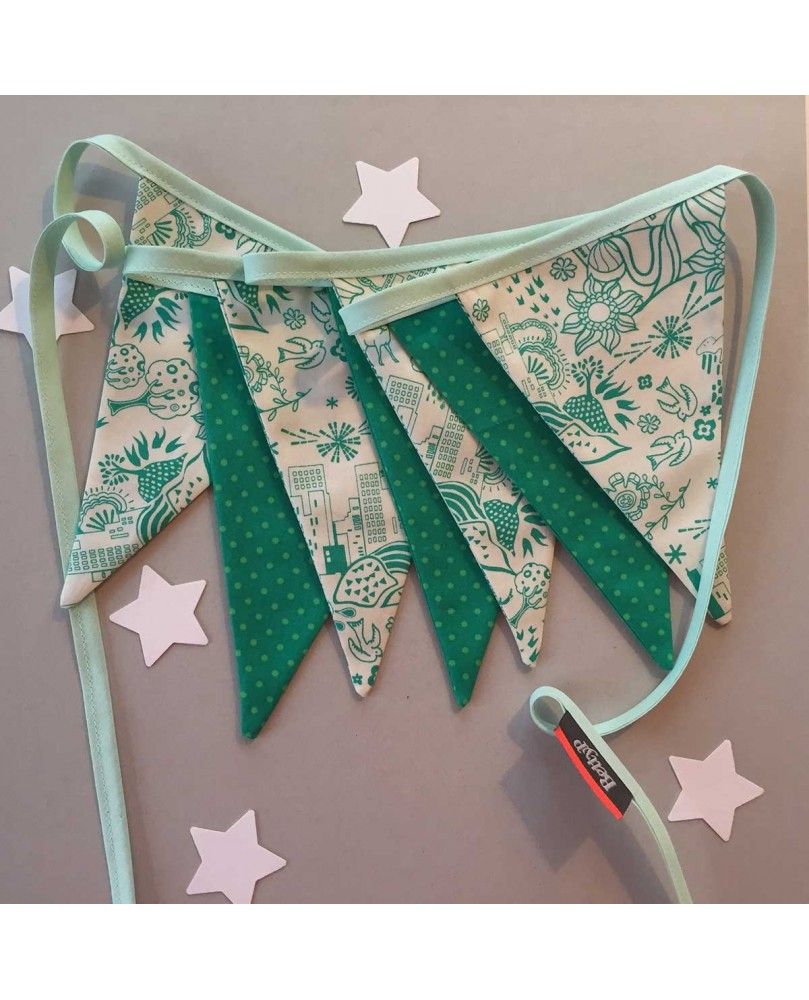 Flagranke med 7 vimpler