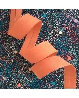 Skråbånd mørk laks - 1 rulle