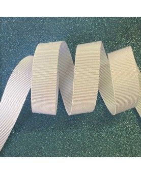 Grosgrain bånd Grå 15mm