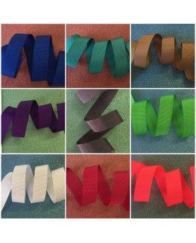 Grosgrain bånd Grå 15mm