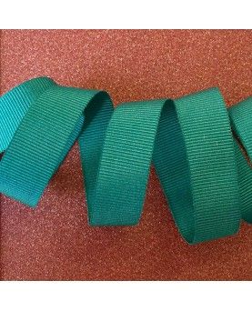 Grosgrain bånd petrol 15mm