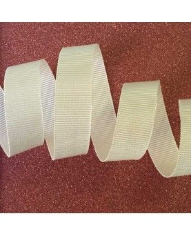 Grosgrain bånd offwhite 15mm