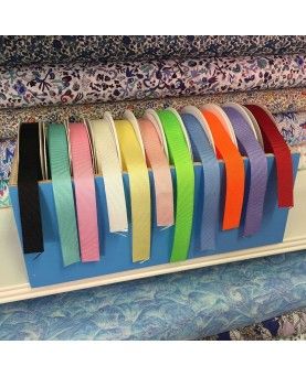 Grosgrain bånd Lysegul 15mm