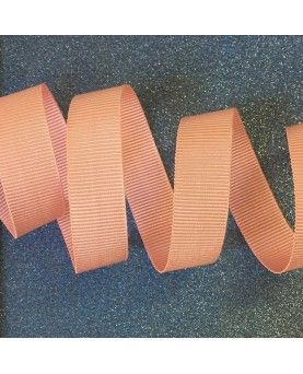 Grosgrain bånd Lysegul 15mm