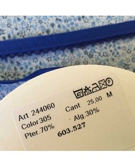 Tittekant blonde - Koboltblå