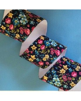 Elastik blomstret 40mm