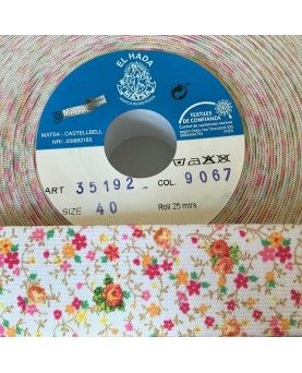 Elastik blomstret 40mm  Elastik blomstret 40mm