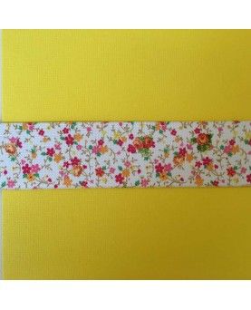 Elastik blomstret 40mm  Elastik blomstret 40mm