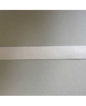 Hvid elastik - 2,5 cm 