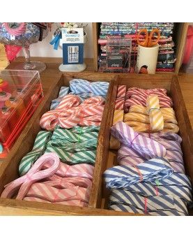 Skråbånd bred stribe - Lyseblå - 3 meter Skråbånd bred stribe - Lyseblå - 3 meter