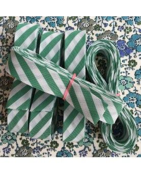 Skråbånd bred stribe - Lyseblå - 3 meter Skråbånd bred stribe - Lyseblå - 3 meter